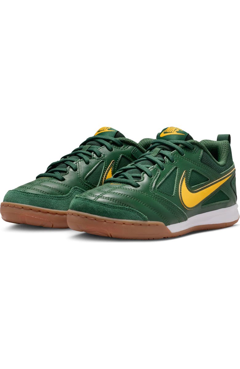Nike Gato Soccer Sneaker, Alternate, color, Fir/ Varsity Maize/ White