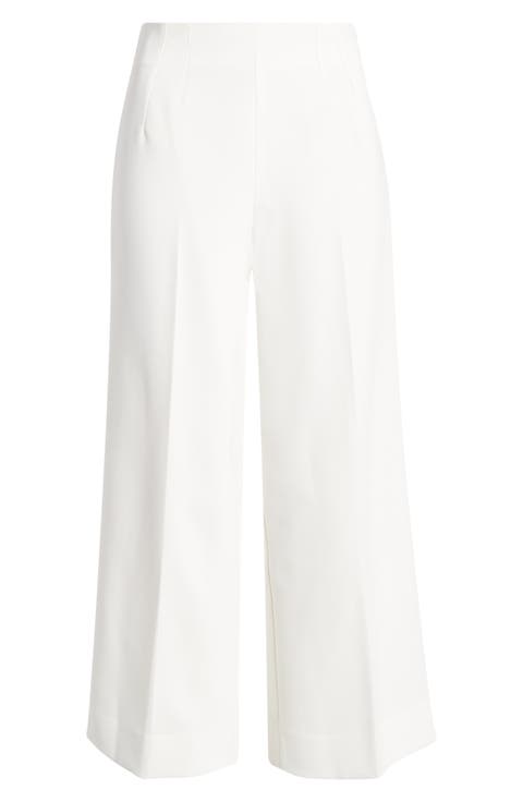 Icon Crop Wide Leg Pants