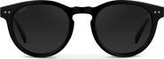 WMP Eyewear Tate - 50mm Retro Classic Round Polarized Sunglasses