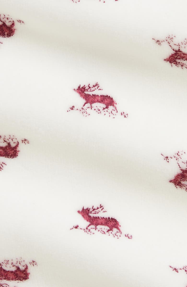 Ralph Lauren Reindeer Print Hooded Jacket & Pants, Alternate, color, White