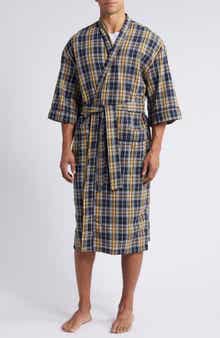 Majestic International Sun Daze Plaid Robe