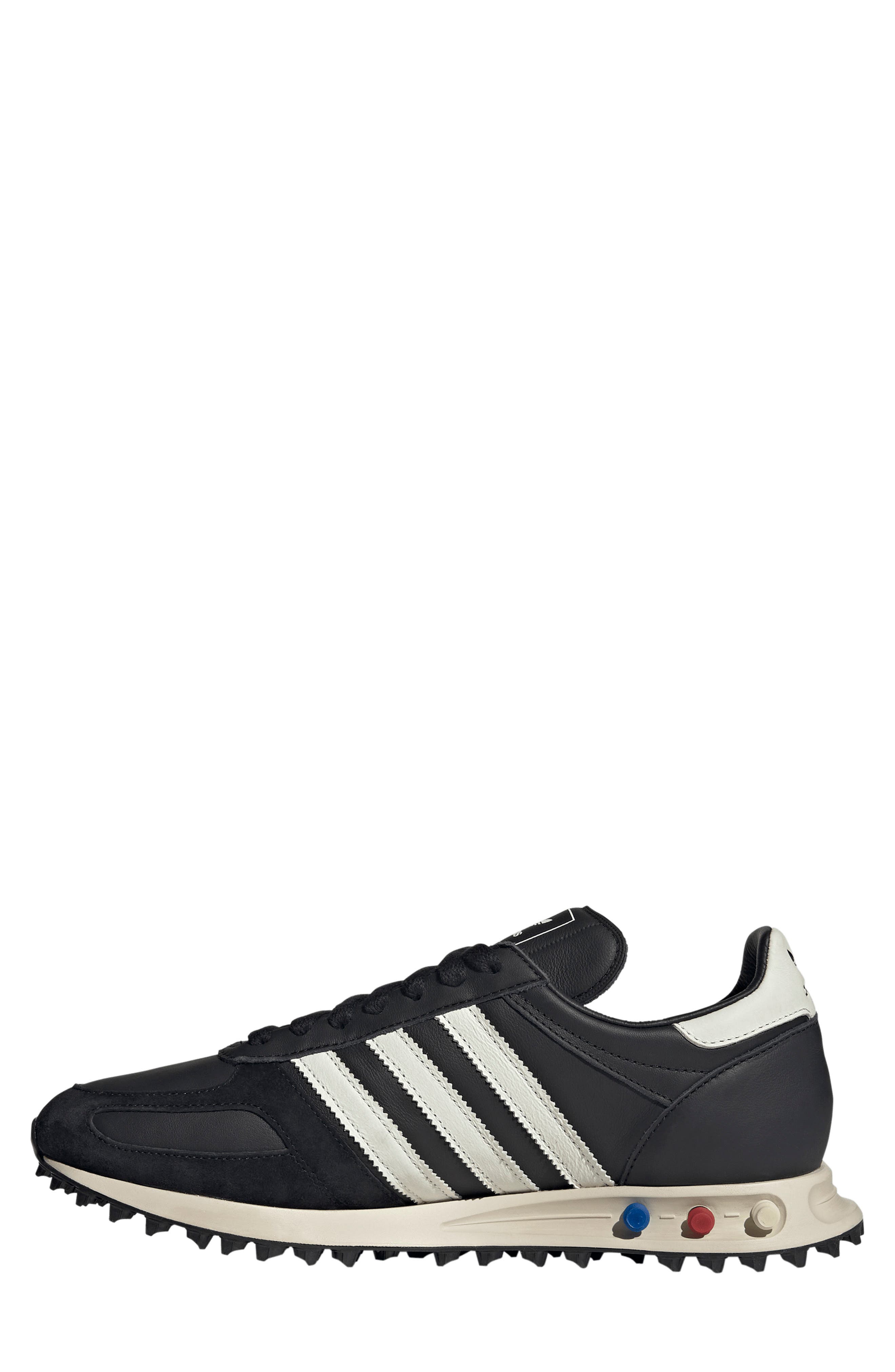 adidas Gender Inclusive LA Trainer OG Made in USA Sneaker, Alternate, color, Core Black/ White/ Carbon