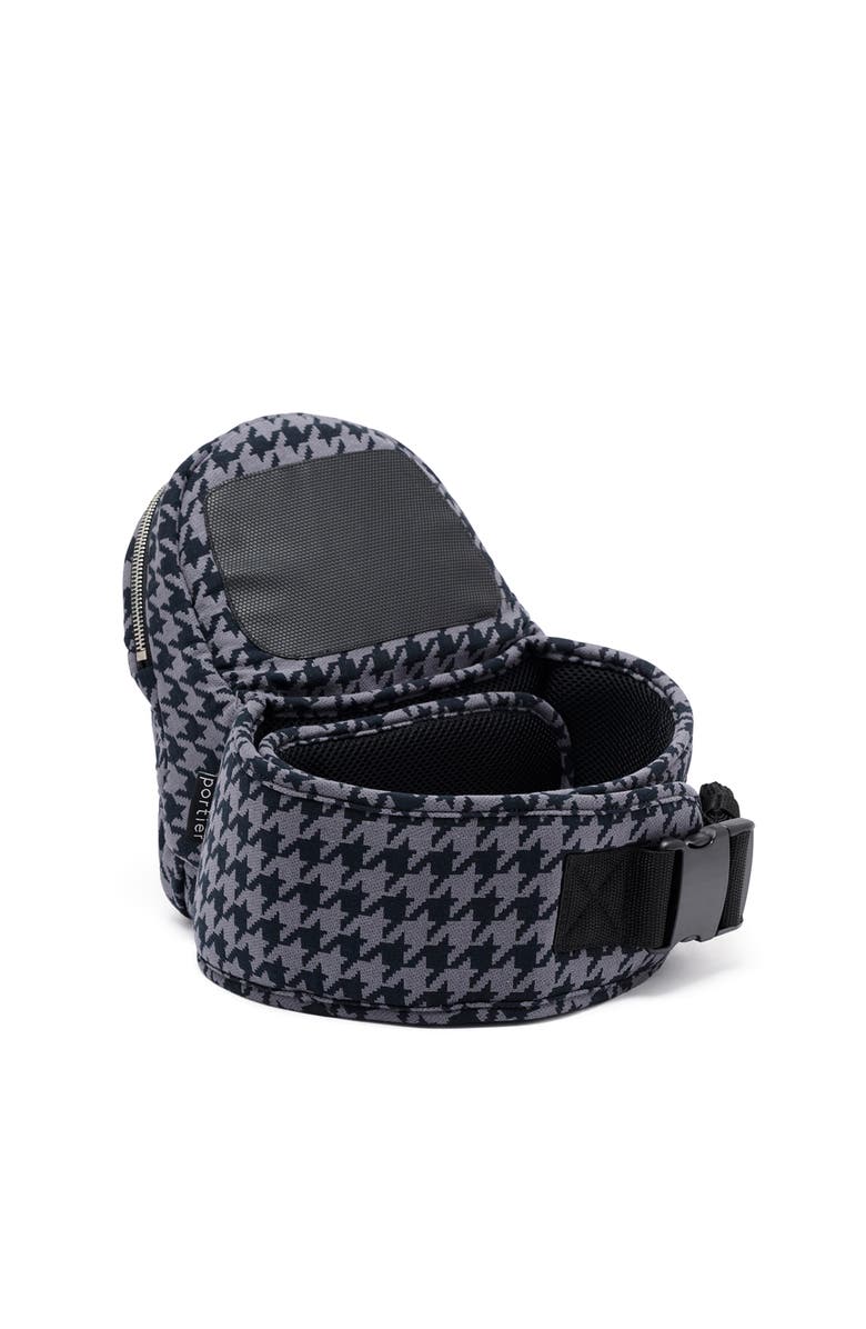 Portier Brio Belt Toddler Carrier, Alternate, color, Onyx Houndstooth