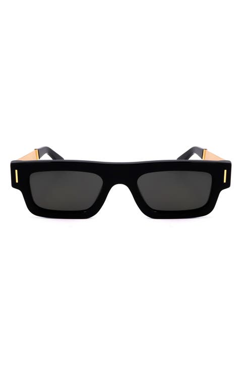 52mm Square Sunglasses
