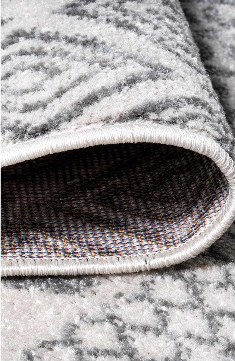 JONATHAN Y Athens Modern Geometric Boho Area Rug, Alternate, color, Gray/Cream