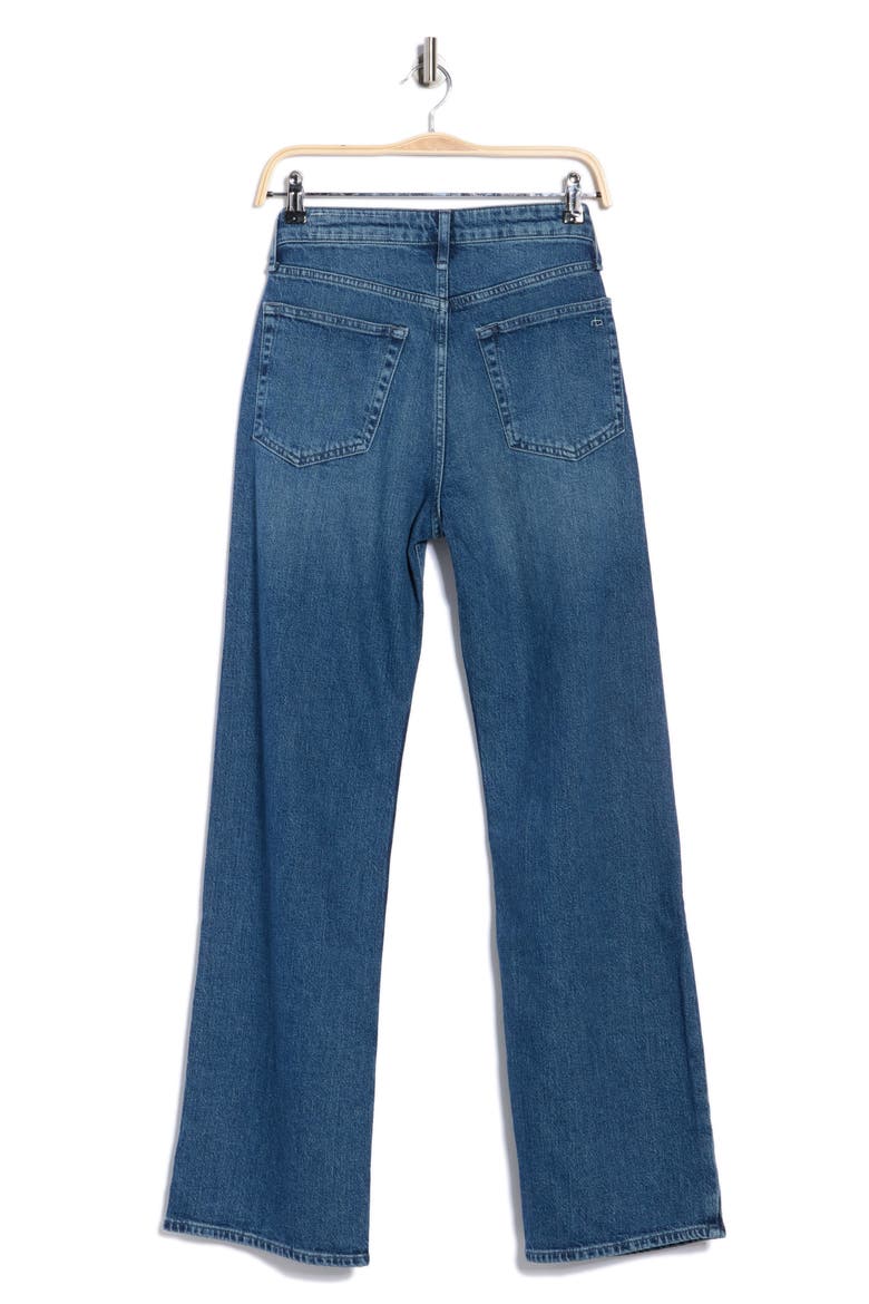 Lori Mid Rise Wide Leg Jeans, Alternate, color, MACON