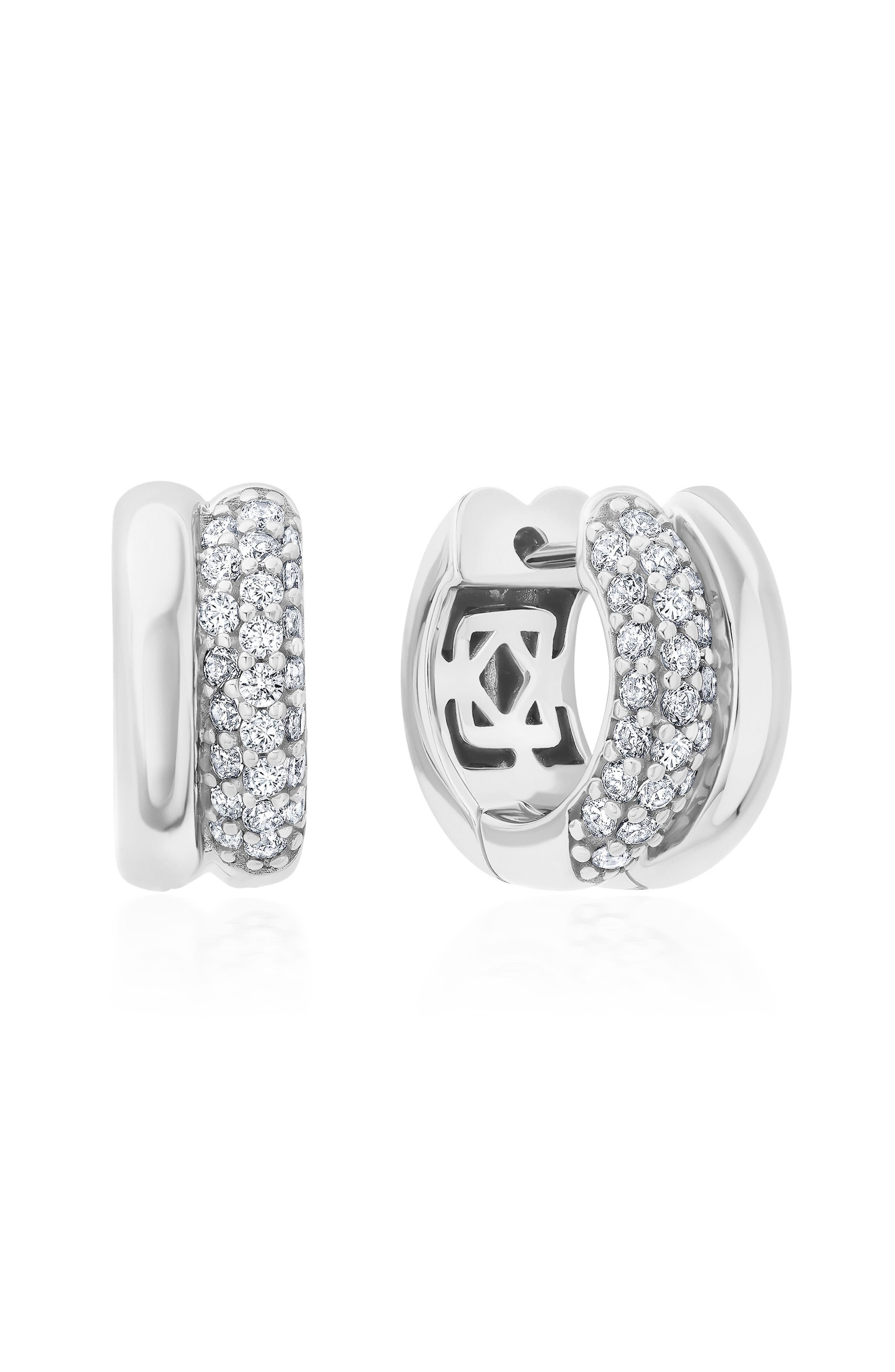 selected PURE PLATINUM/ CLEAR STONE