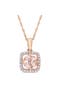  Morganite/Rose Gold