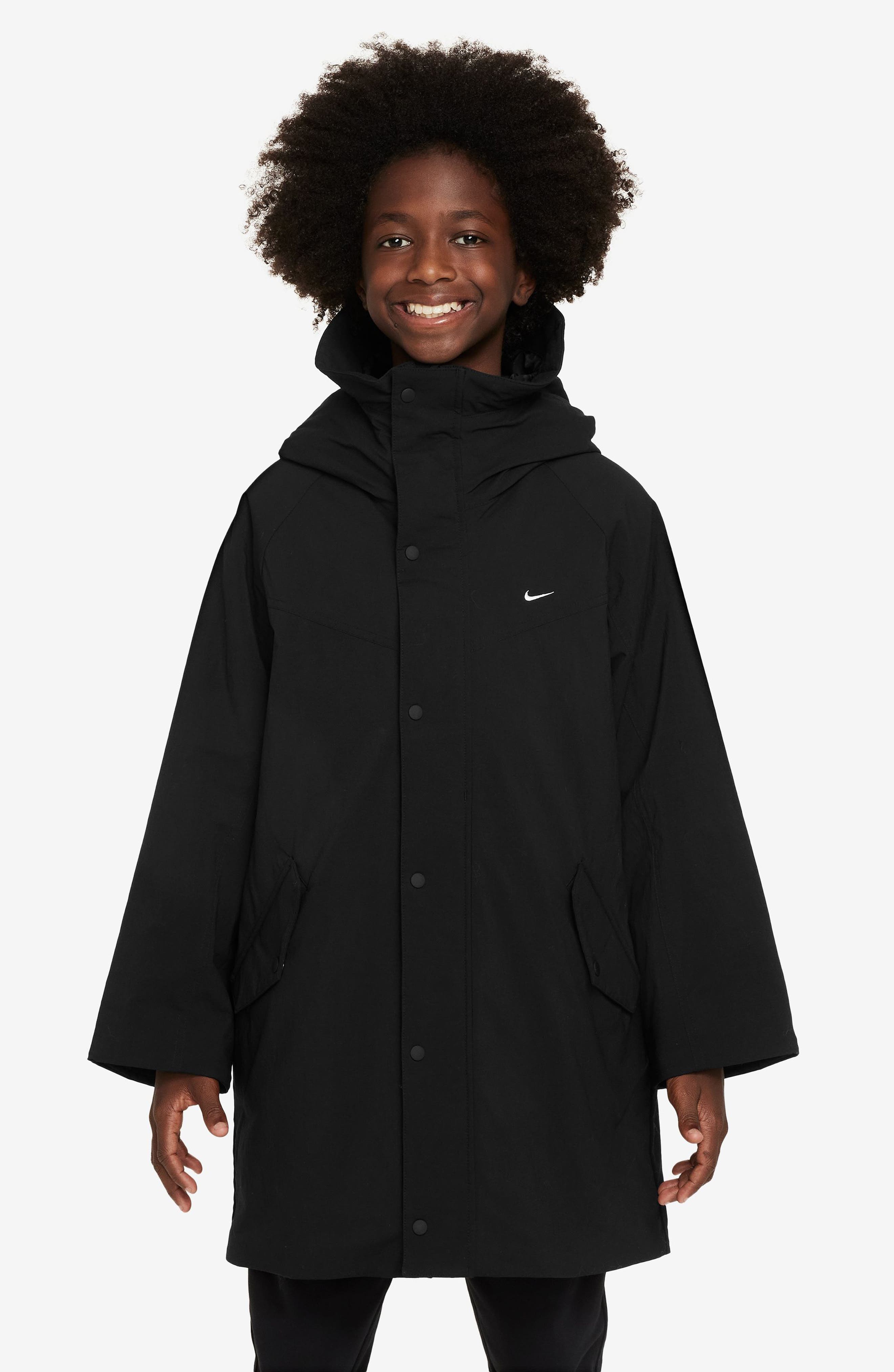 Nike Kids' Sportswear Metro Ground Water Repellent Oversize Grand Parka
