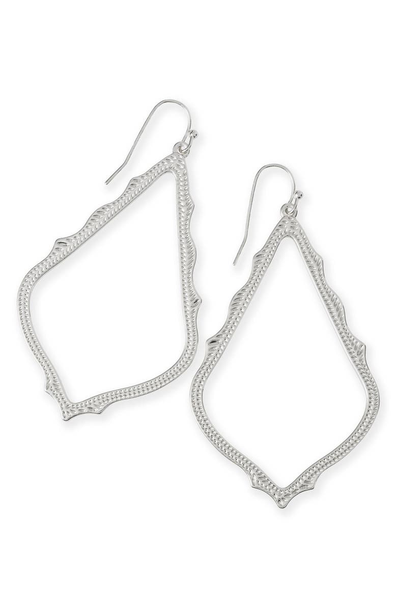 Kendra Scott Sophee Textured Drop Earrings, Main, color, 