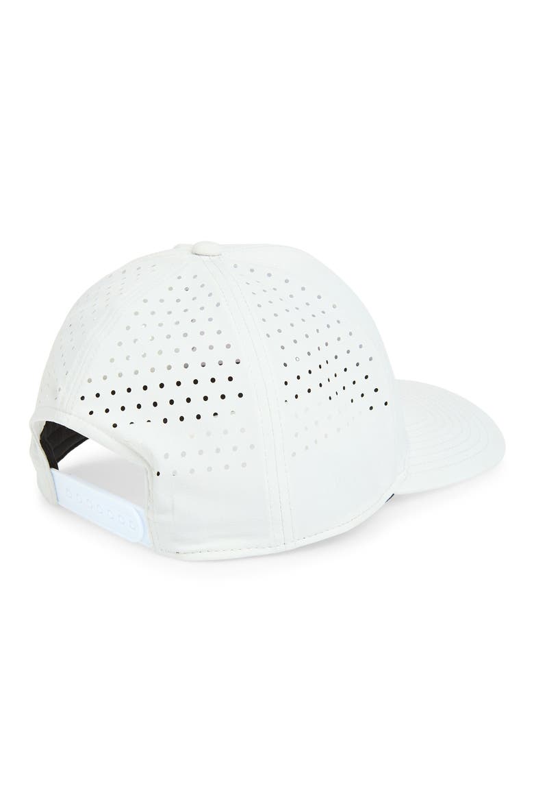 Wade Perforated Snapback Baseball Cap, Alternate, color, GRAY