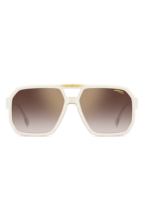 Victory 60mm Square Sunglasses