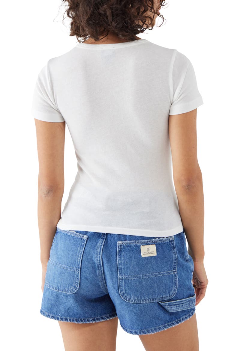 Museum of Youth Cotton Graphic Baby Tee, Alternate, color, WHITE