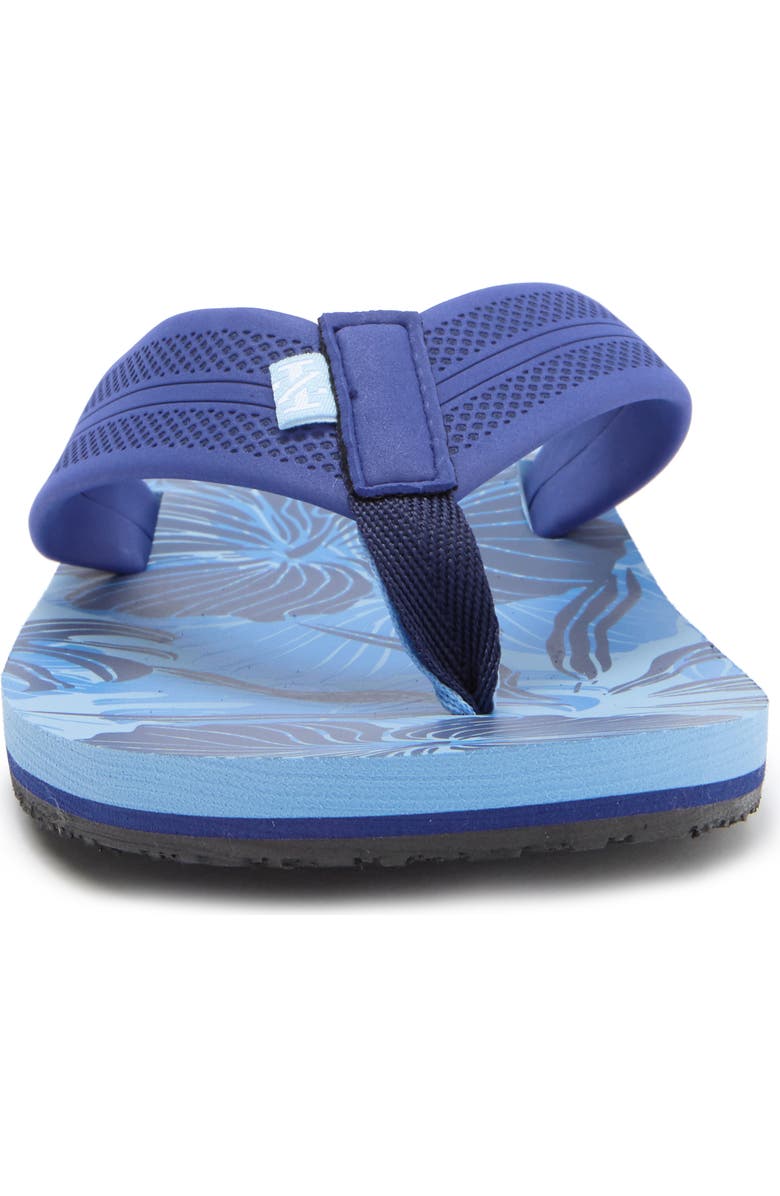 IZOD Floral Flip Flop, Alternate, color,