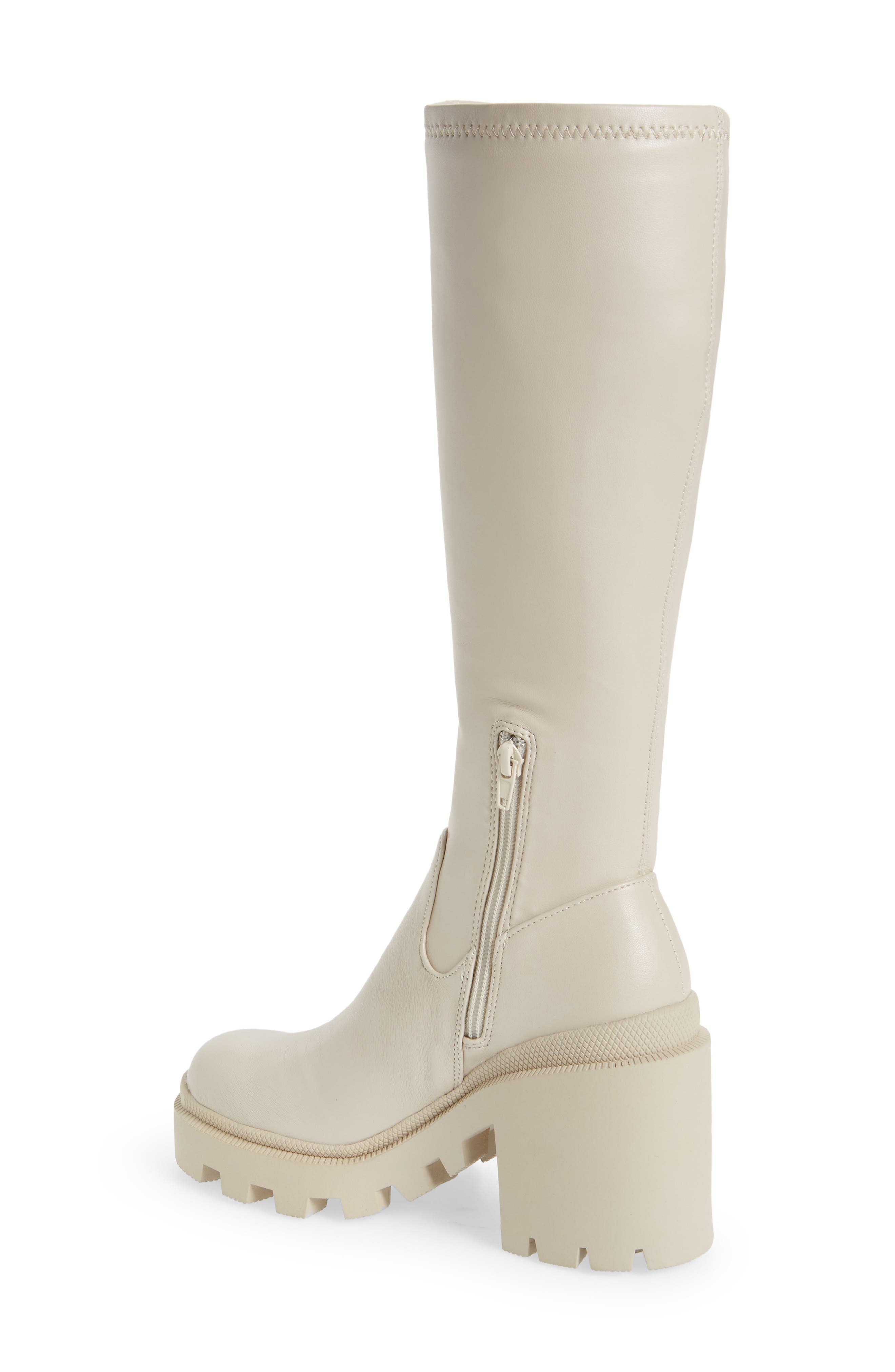 Roxanna Knee High Boot, Alternate, color, BONE