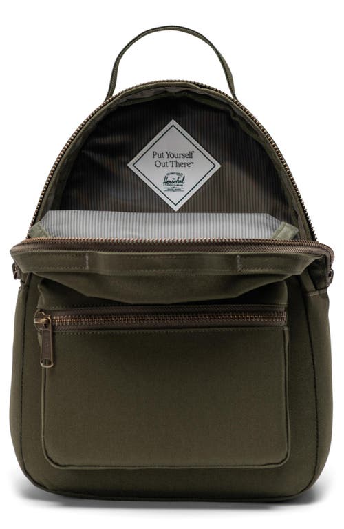 Herschel Supply Co . Nova Mini Recycled Polyester Backpack In Green