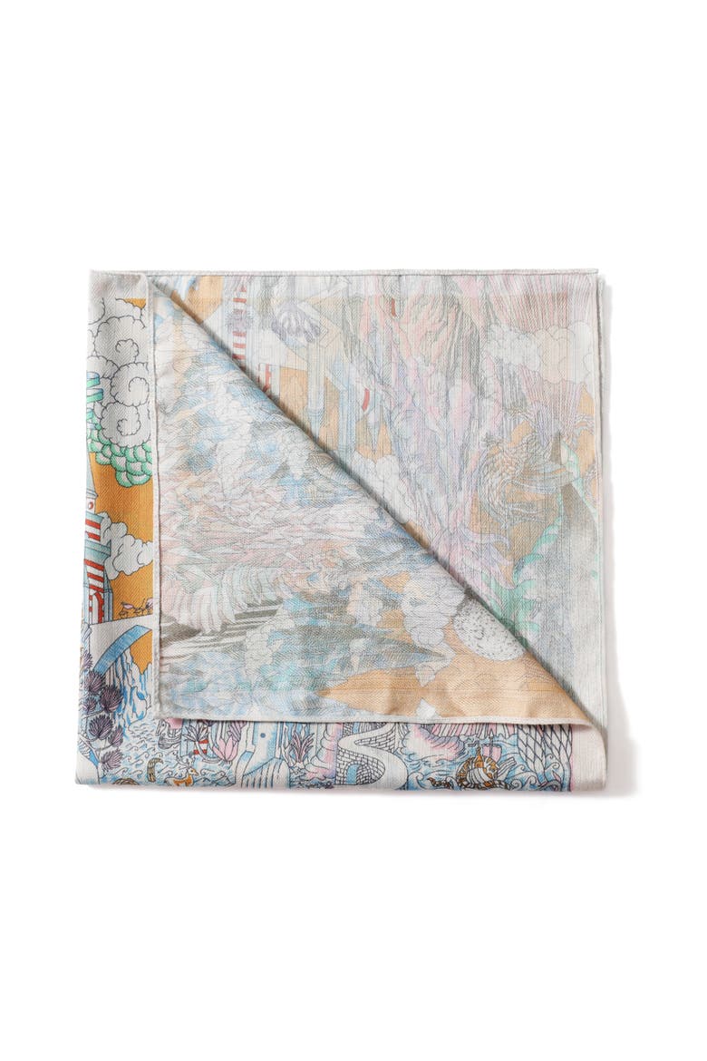 The Davis Scarf, Alternate, color, Grey