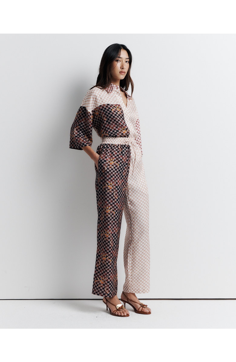 Romy June Pant collaboration with Phoebe Willis, Alternate, color, Checkmate