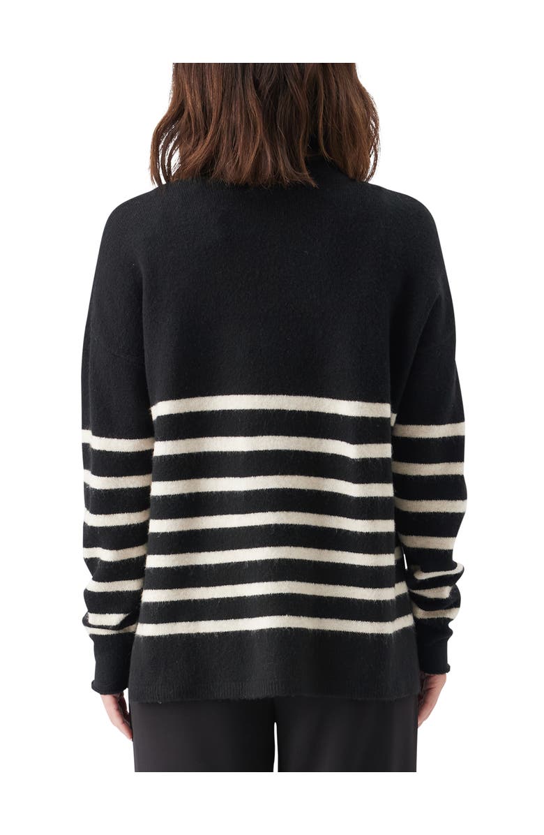 Ripe Maternity Gerrie Nursing Knit Sweater, Alternate, color, Black / Vanilla