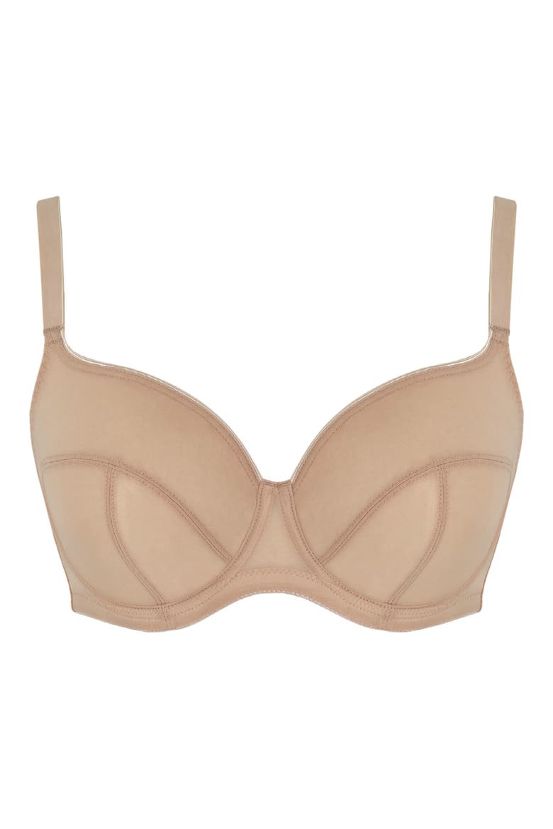 Tango Essence Underwire Balconette Bra, Alternate, color, HONEY