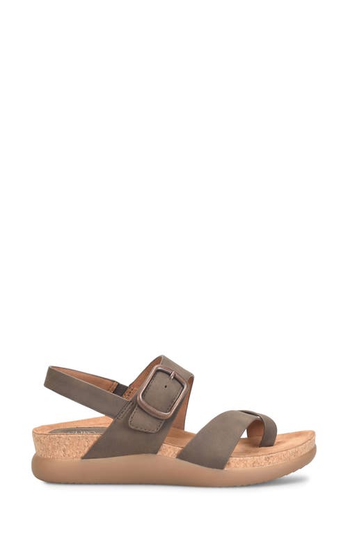 Eurosoft Hampton Toe Loop Slingback Sandal In Mocha
