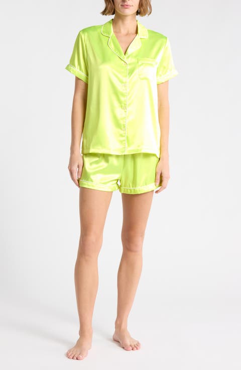 Dixie Satin Shorts Pajamas