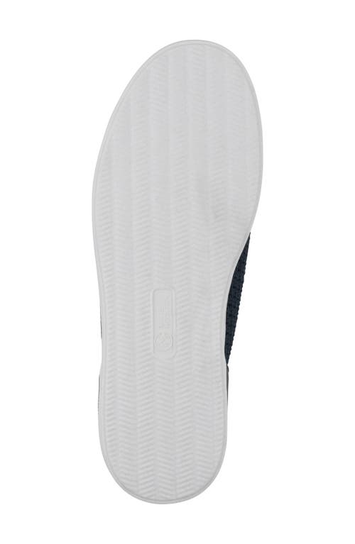 White Mountain Footwear Unit Knit Slip-on Sneaker In Navy Fabric