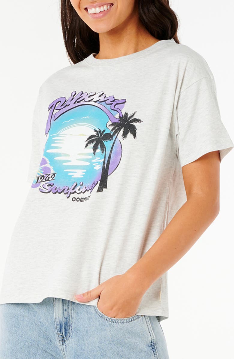Rip Curl Neon Isles Cotton Graphic T-Shirt, Alternate, color, Sports Marle