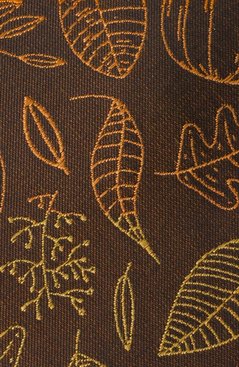 Cufflinks, Inc. Fall Spice Silk Blend Tie, Alternate, color, Brown