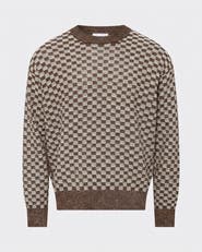 le PÈRE Knit Basketweave Sweater