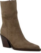 SHUSHOP Venice Block Heel Bootie