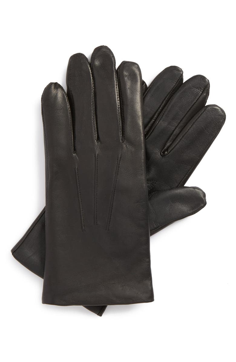 John W. Nordstrom<sup>®</sup> Leather Tech Gloves, Main, color, 