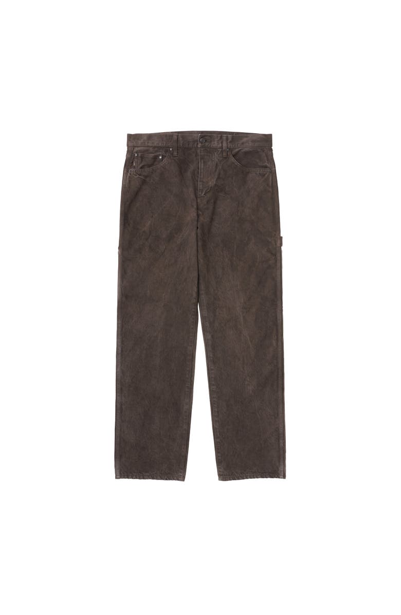 vowels Painter Pants, Main, color, Ox Brown