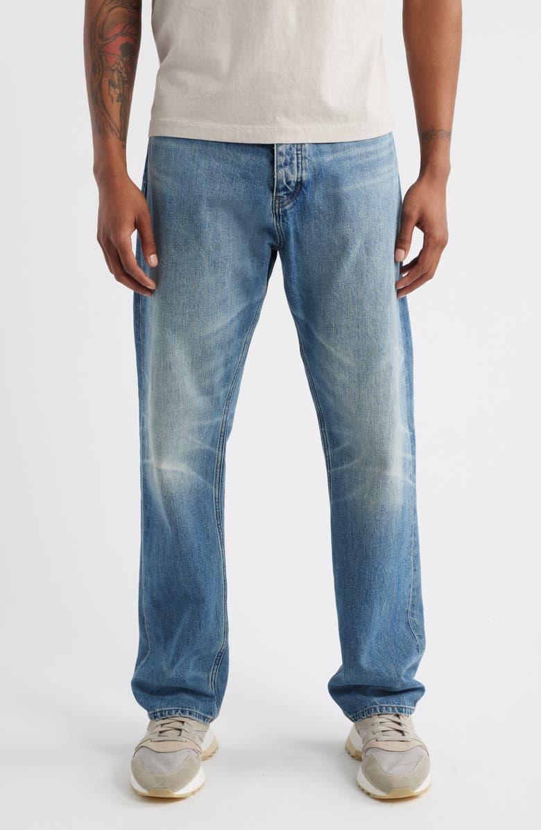 Fear of God Straight Leg Jeans, Main, color, 