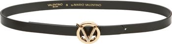 Baby Logo Buckle Leather Belt