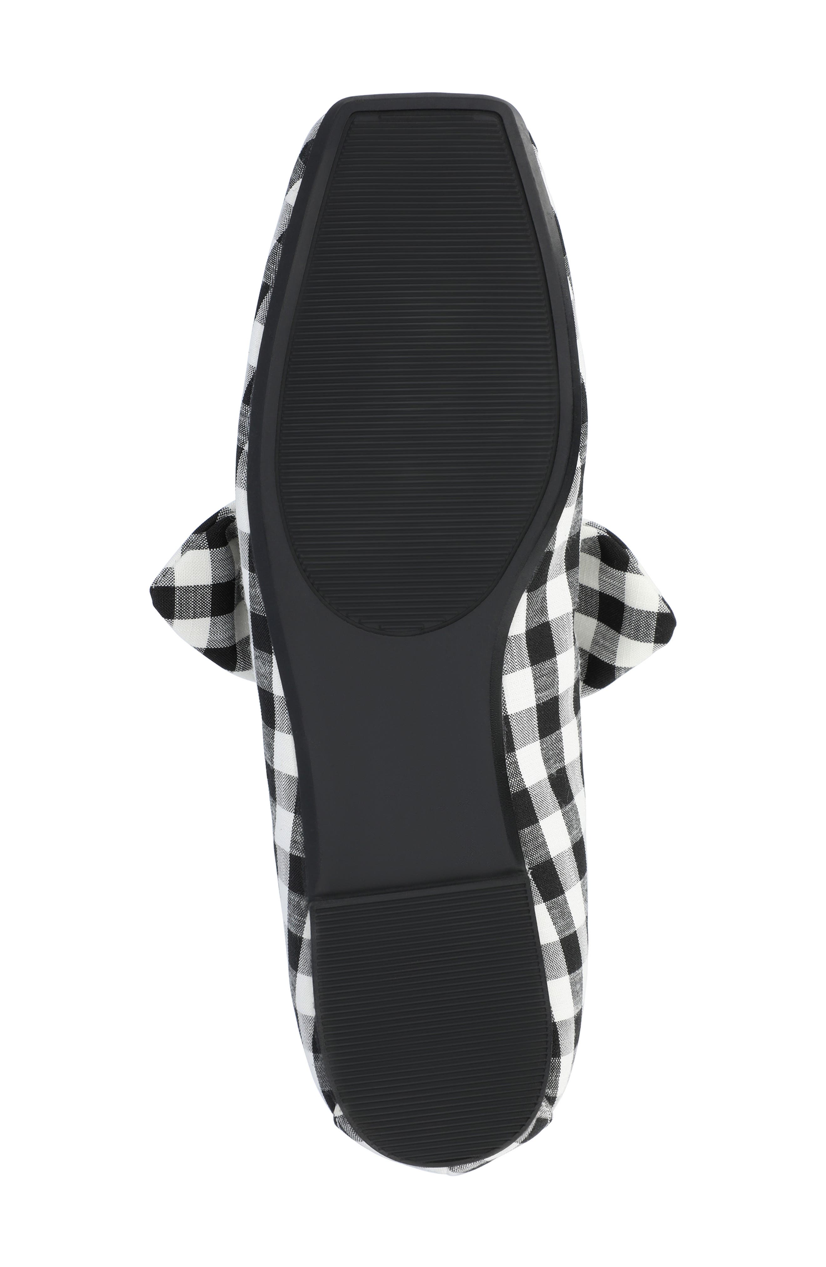 Seraline Ballet Flat, Alternate, color, PLAID/ BLACK
