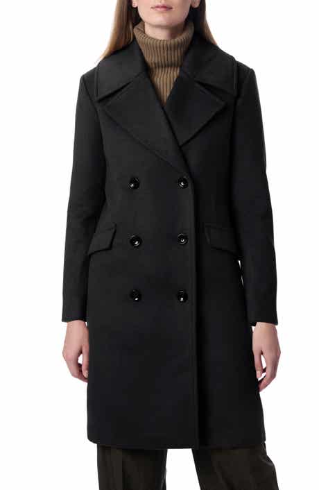 Bernardo Double Breasted Long Coat