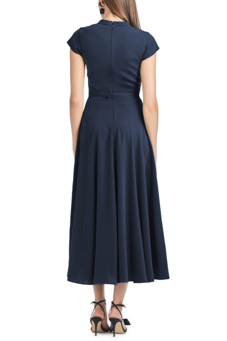 Marian Fit & Flare Midi Cocktail Dress, Alternate, color, MIDNIGHT