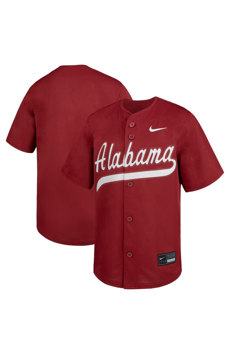 Nike Youth Nike Crimson Alabama Crimson Tide Limited Baseball Jersey, Main, color, Crimson