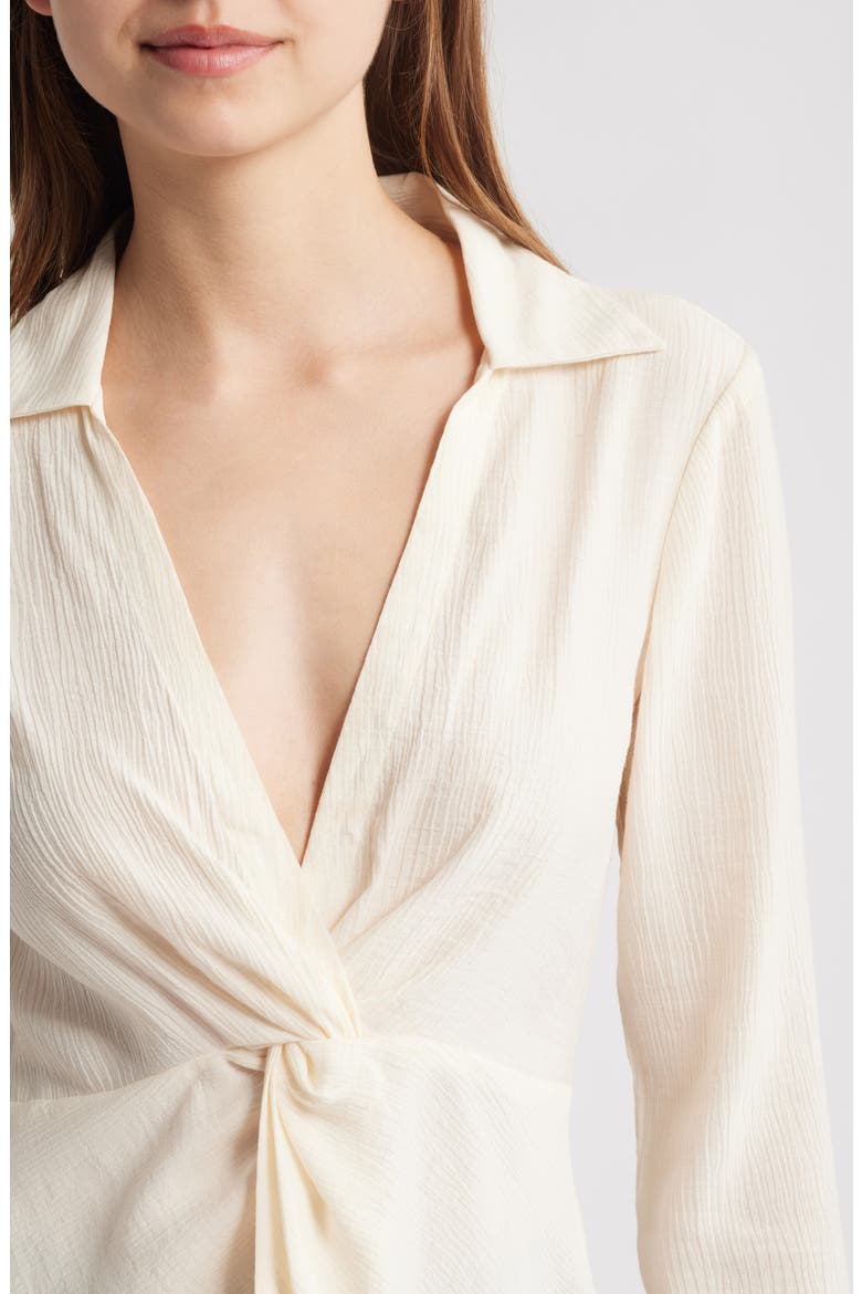 Twist Front Top, Alternate, color, CREAM