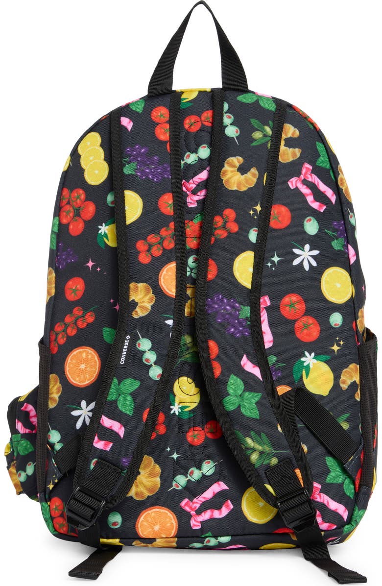 Converse Go2 Backpack, Alternate, color, Black/ Multi
