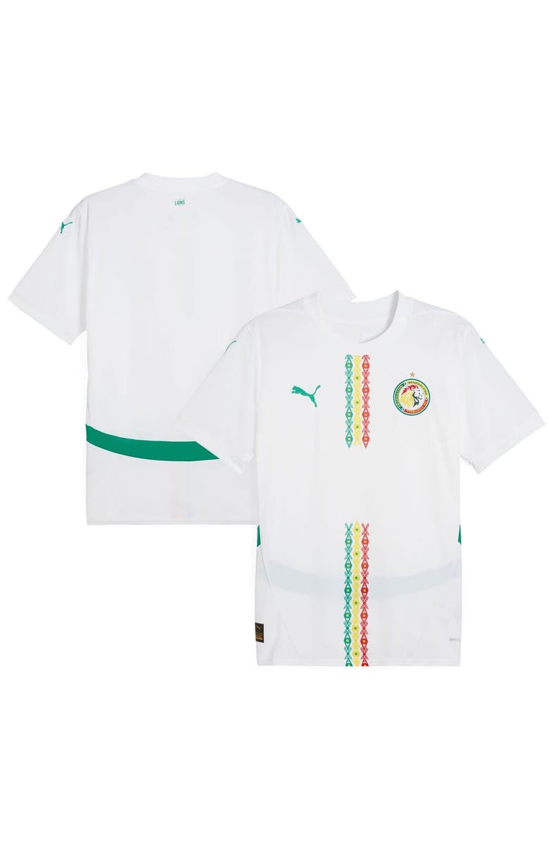 PUMA Men's Puma White Senegal National Team 2025 Home Replica Jersey, Main, color, White
