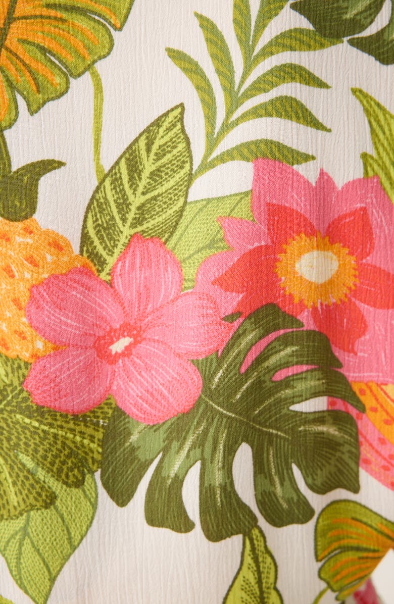 PJ Salvage Copacabana Floral Short Pajamas, Alternate, color, 