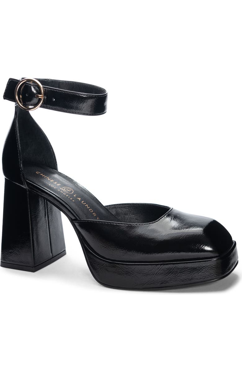 Chinese Laundry Oaklen Ankle Strap Platform Pump, Main, color,