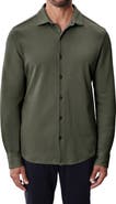 Robert Barakett Milo Knit Button-Up Shirt