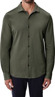 Robert Barakett Milo Knit Button-Up Shirt