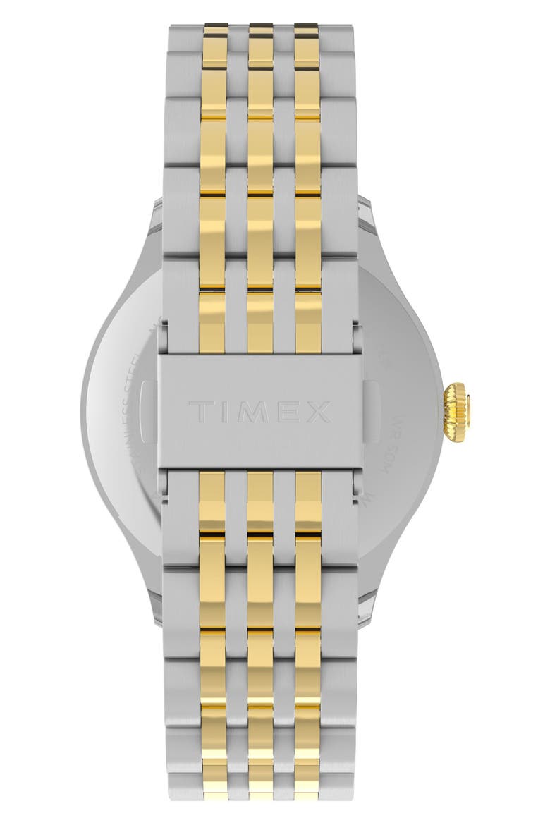 Waterbury Classic Quartz Bracelet Watch, 39mm, Alternate, color, SILVER/ BLACK