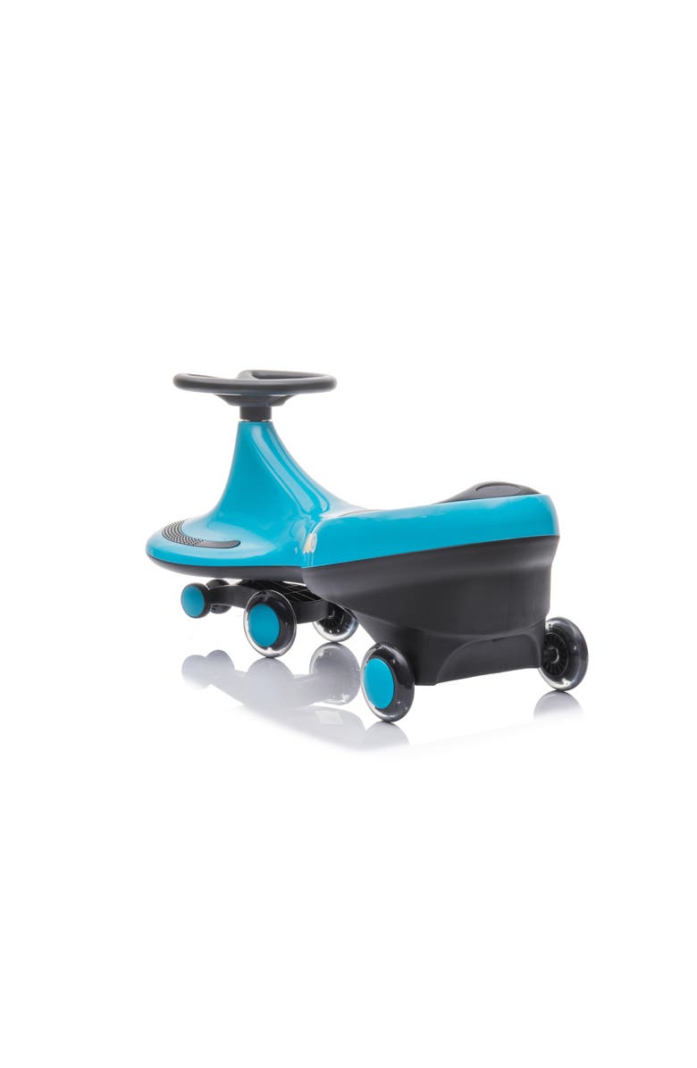 FREDDO Swing Car with Flashing Wheels, Alternate, color, Blue
