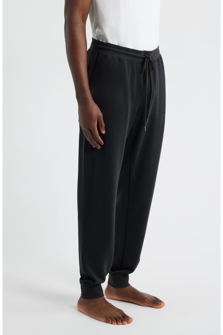 Pajama Joggers, Alternate, color, BLACK