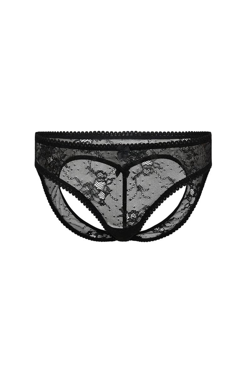 Adore Me Amoura Cheeky Panties, Alternate, color, Black